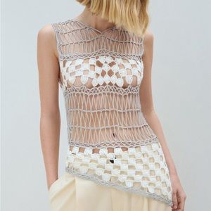 SILVER JEWEL CHAIN KNIT 🤍